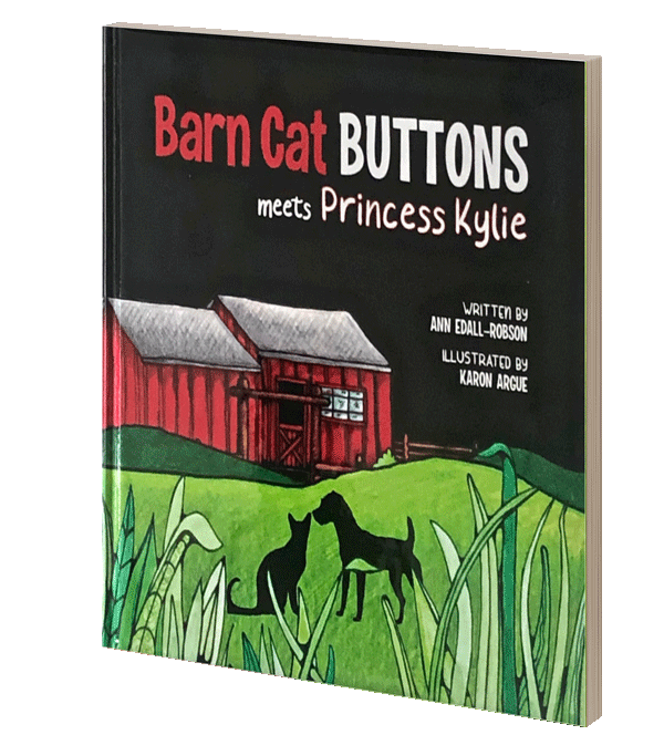 Barn Cat Buttons Meets Princess Kylie