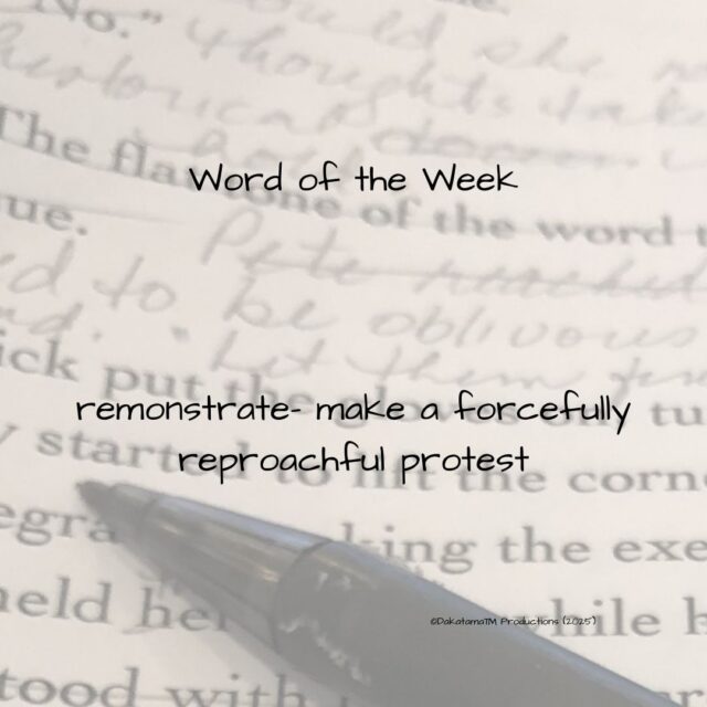 Word of the Week 25-4.20