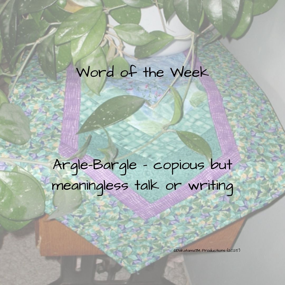 Word of the Week 25-5-18