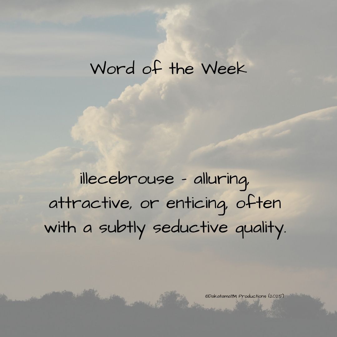 Word of the week for Nov 2, 2025