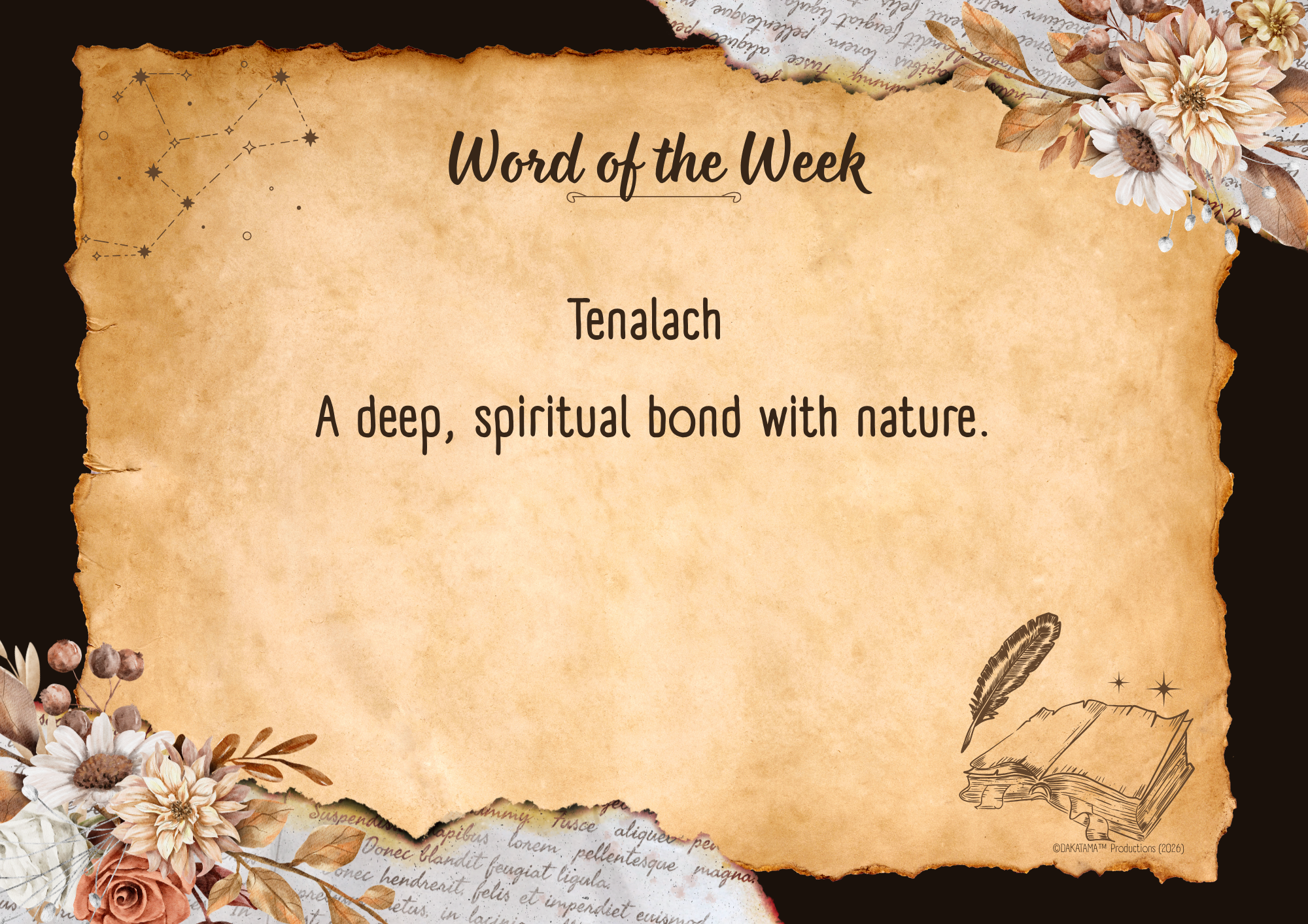 Word of the Week - Tenalach